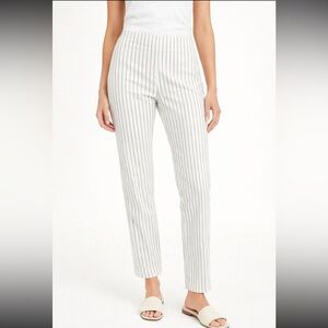 Calvin Klein white and black stripes pants. Size 12